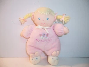 Child Of Mine Carter’s Plüsch My First Puppe Rassel/Hase Hausschuhe - sehr guter Zustand - Bild 1 von 3