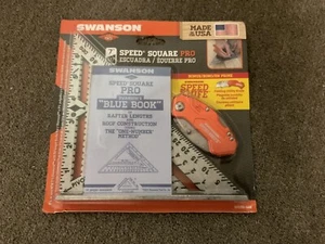 SWANSON 7" Speed Square Pro mit Blue Book & Allzweckmesser #S0100-ASK - Bild 1 von 2