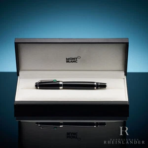 Montblanc Boheme Vert Platinum Line Rollerball Fineliner Edelharz ID 36534 OVP - Picture 1 of 6
