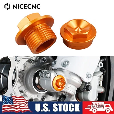 Front Wheel Axle Nut For KTM 125 150 250 300 350 450 500 SX XC EXC XCW 2016-2023 - Image 1 of 4