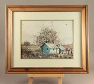 Original Dan Looney Watercolor Signed - Picture 1 of 8