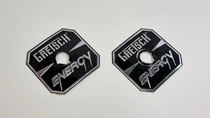 Gretsch ENERGY Drum Badge (2pcs) - Picture 1 of 4