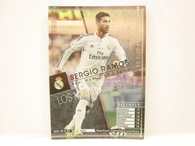 Panini WCCF 2014-15 SOC Sergio Ramos 1986 Spain　No.4 Real Madrid STARS OF CLUB - Image 1 of 4