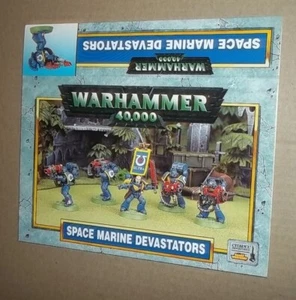 Warhammer 40k Space Marine Devastators Squad Empty Box - Picture 1 of 2