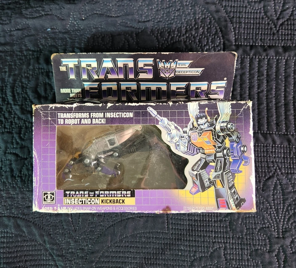 Transformers G1 Insecticon Kickback Blast Gun Weapon Part Hasbro 5921 1984