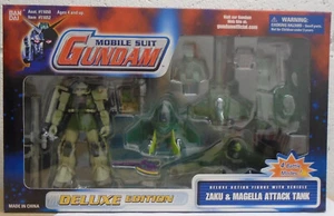 Gundam Deluxe Edition Zaku & Magella Attack Tank Vehicle #11652 Sealed Bandai - Picture 1 of 3