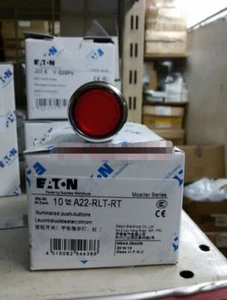 1PC New     A22-RLT-RT A22RLTRT Pushbutton Red Brand #F18 - Picture 1 of 4