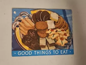 Vintage 1938 Good Things To Eat Martha Lee Anderson Recipe Booklet - Imagen 1 de 6