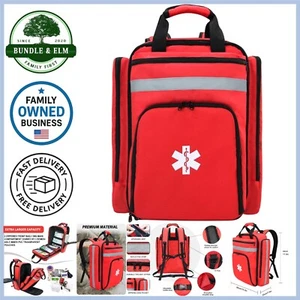 Erste Hilfe Rucksack Medizin Notfall Tasche Große Kapazität für Camping Wandern - Bild 1 von 12