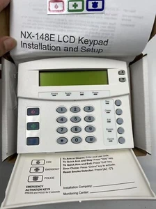 Interlogix GE Security NetworX NX-148E LCD Keypad with GE Logo NEW Free shipping - Picture 1 of 4