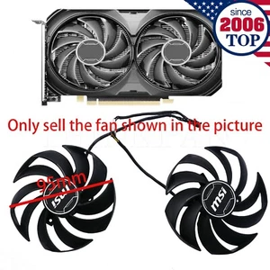 New Graphics Card Cooling Fan for MSI RTX4070S 4070TI VENTUS 2X Silent Fan 95mm - Picture 1 of 3
