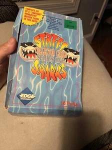 Street Sharks Trading Card Box And 55 wax packs And 1 Jawsome Animator Pack - Picture 1 of 3