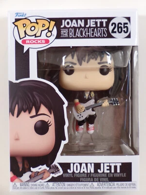 Funko POP Rocks - JOAN JETT Vinyl Figure #265 - Joan and the Blackhearts New! - Image 1 of 3