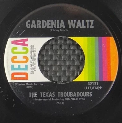 The Texas Troubadours ‎– Honey Fingers / Gardenia Waltz (Decca 32121) - Image 1 of 2