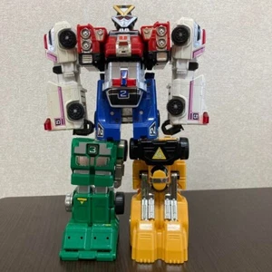 Bandai Toei Power Rangers Carranger Deluxe VRV Robo 1997 Vintage Junk JP - Picture 1 of 9