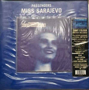 PASSENGERS MISS SARAJEVO 45 GIRI Mai ascoltato Incluso poster - Foto 1 di 1