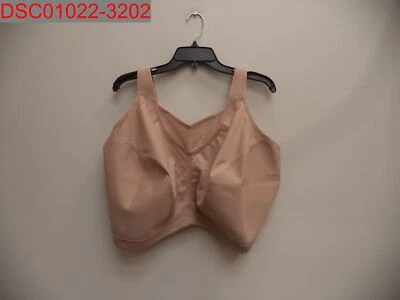 NUEVO CON ETIQUETAS - Sujetador deportivo camisola sin rebote café glamorise para mujer, talla 50J 002145852759 Foto 1 de 4