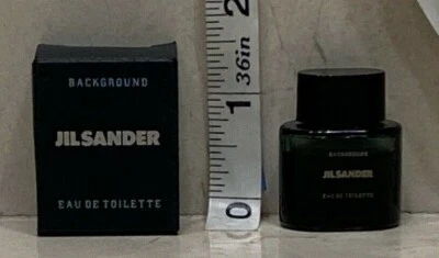 BACKGROUND by JIL SANDER 5 ml Eau de Toilette Splash Mini Tamaño de Viaje Foto 1 de 3