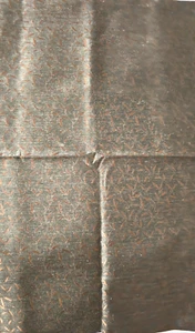 Black and brown 27 in wide x 1 5/8 yards long - Slashes pattern - see pix - Picture 1 of 2