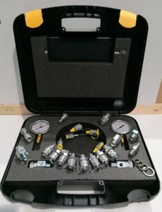 Hydraulic Mega Test Kit , Flatface, Bsp, Test Tee, Tractor, Plant - Picture 1 of 2