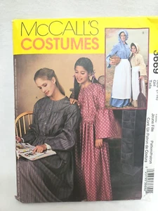 CHILD McCall's Misses' Prairie Costume Pattern 3669 CHILD Size 7 to 16 UNCUT - Picture 1 of 5