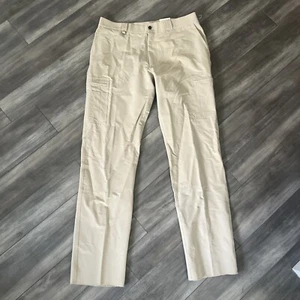 Pantalones AZUL Para Hombre 38 8823 Elastizados Tácticos 6 Bolsillos Carga Caqui Plateado Tostado Nuevos con Etiquetas - Imagen 1 de 6
