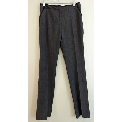 Ted Baker London Charcoal Wool Blend Dress Pants Size 8 - Image 1 of 4