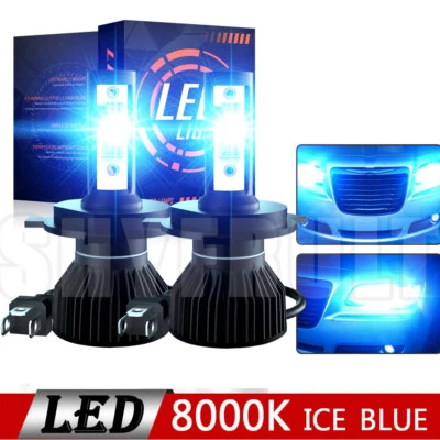 2x H4 8000K LED Headlight Bulbs Kit for FOR Honda Odyssey 1995-2004 High/Lo Beam - Image 1 of 4