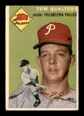 1954 Topps #174 Tom Qualters RC VG/VGEX X3381674 - Image 1 of 3