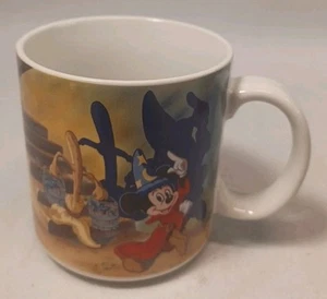Taza de té café vintage Walt Disney Fantasia 1940-1990 Japón - Imagen 1 de 5