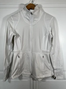 Calia | Women’s | Core Fitness | Full Zip | Athletic | Jacket | White | Medium - Picture 1 of 7