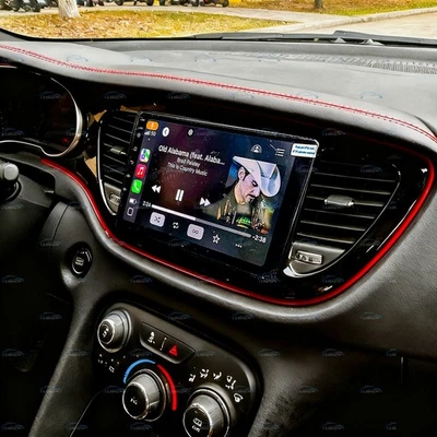 Radio estéreo GPS para coche 2+64G Android 15 Carplay para Dodge Dart 2012-2016 Foto 1 de 4