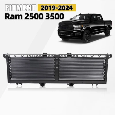Front Active Grille Shutter Shell For 2019-2024 Ram 2500 3500 68452775AC - Image 1 of 4