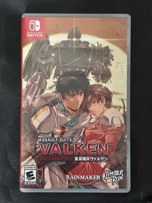 ASSAULT SUITS VALKEN DECLASSIFIED - Nintendo Switch LIMITED RUN #202  NEW Sealed - Image 1 of 3