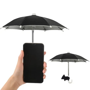 Cell Phone Umbrella Adjustable Phone Stand Holder Outdoor Sun Shade Cover - Photo 1 sur 30