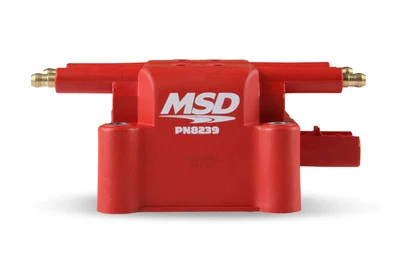 MSD 8239 Red Ignition Coil Replacement for Sebring Avenger Stratus Wrangler TJ - Image 1 of 4