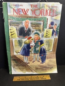 NEW YORKER MAGAZINE, Dec. 13, 1952, Brendan Gill, Eliz Parsons, Joyce Warren #12 - Picture 1 of 3