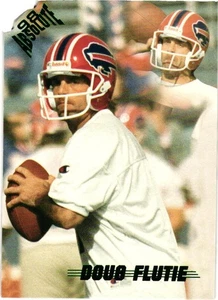 DOUG FLUTIE 1998 ABSOLUTE GREEN PARALLEL #152 BILLS SP - Picture 1 of 2