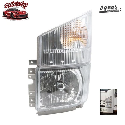 Headlight and Corner Lamp For ISUZU NPR NPR-HD NQR NRR 2008-2020 Left Side Foto 1 de 4