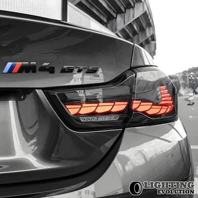 Par de luces traseras LED ahumadas para BMW Serie 4 2014-2020 M4 GTS F32 F33 F82 F36 F83 Foto 1 de 4