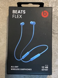 Beats by Dr. Dre Beats Flex Auricolari Wireless Blu Fiamma MYMG2LL/A Nuovi - Foto 1 di 2