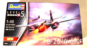 1/48 Revell USAAF B 26 Invader Bomber Level 5 Kit #03823 Sealed Box - Picture 1 of 5