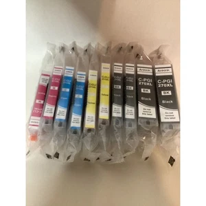 Ankink Just Print Replacement Ink 270/271 XL Lot Of 10 Factory Sealed - Picture 1 of 7