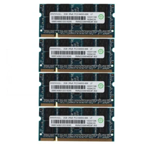 4X Ramaxel 2GB 2RX8 PC2-6400S CL6 Memory Notebook SODIMM RAM DDR2 800Mhz Laptop - Picture 1 of 11