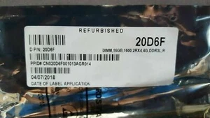 DELL 20D6F - 16GB 2Rx4 PC3L-12800R DDR3-1600MHz UR - Bild 1 von 2