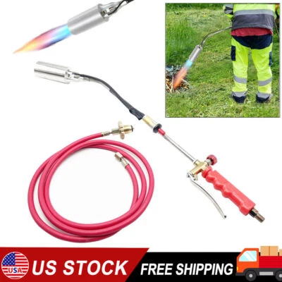 Propane Torch Weed Burner Ice Snow Melter / Flame Dragon Wand Igniter Roofing US