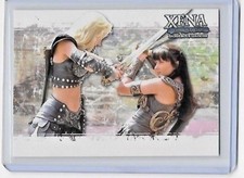 XENA P1  DANGEROUS LIAISONS PROMO CARD P1   POSS ERROR CARD    RITTENHOUSE    