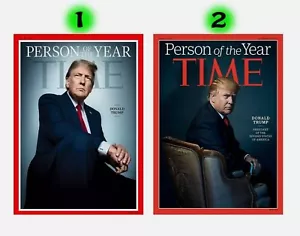 TIME Magazine Cover 2024 Person of the Year Donald Trump Poster, 2 Styles - Picture 1 of 6
