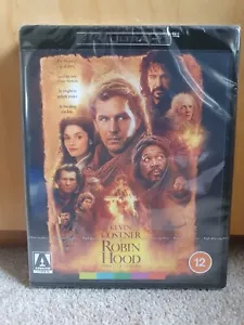 Robin Hood Prince of Thieves 4K UHD Blu-ray Kevin Costner BRAND NEW AND SEALED - Picture 1 of 2