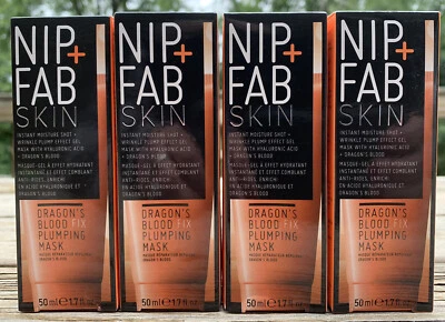 Lote de (4) suero rellenante Nip + Fab Skin Dragon’s Blood Fix 1,7 oz. Foto 1 de 4